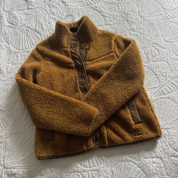 Women's Bean's Sherpa Fleece Jacket (Medium) - Picture 3 of 7